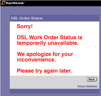 Improvement of Earthlink.net Web Blooper